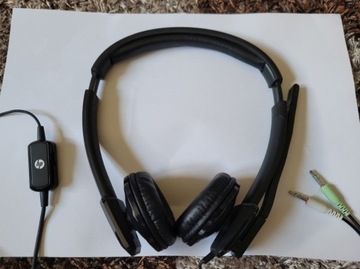 Słuchawki z mikrofonem hp business headset HAD-09