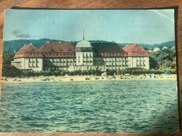 Pocztówka Sopot Grand Hotel