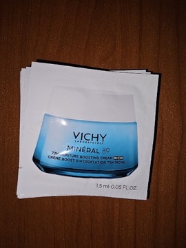 Vichy Mineral 89 Krem intensywnie nawilżający10szt