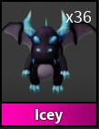 Icey Murder Mystery 2 MM2 Godly Pet Roblox