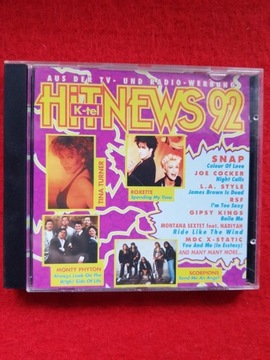 Various – Hit News 92 unikat płyta cd vintage
