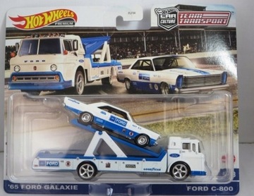 Hot wheels FORD GALAXIE TEAM TRANSPORT PREMIUM