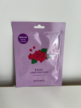 Baroness maska z ekstraktem z kwiatu róży