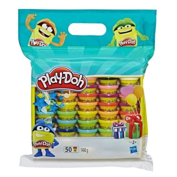 Play-Doh Ciastolina 50 mini TUB 10 KOLORÓW 1,4kg