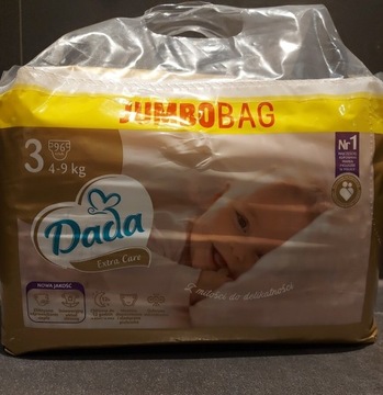 Pieluchy Dada Jumbo bag, rozm. 3