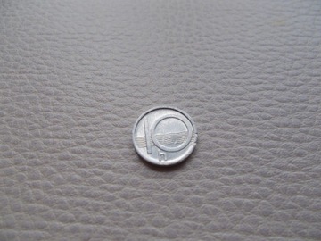 Czeska moneta 10 halerzy 2001r.