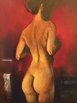 Rysunek "Nude Noir" #374 290x210 mm