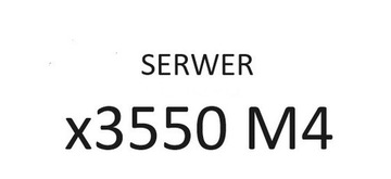 Serwer IBM X3550 M4 - uszkodzony