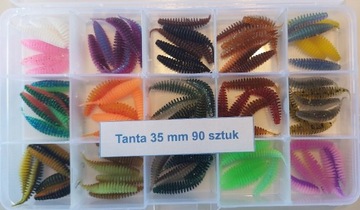 Tanta 35 mm 3.5 cm 0.4g - 84 sztuk zestaw pudełko