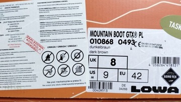 Nowe buty Mountain Boot GTX 42