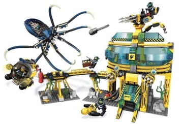 - LEGO Aquanauts 7775: Aqua Base *100% UNIKAT