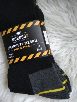 Nordsox industrial skarpety męskie 2 pak, 39/42