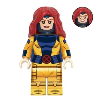 Figurka Jean Grey  Super Heroes Plus Karta Lego