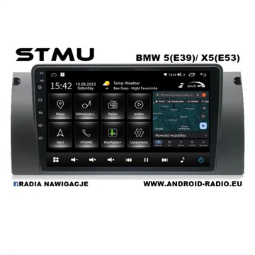 Radio android 9.1" BMW 5 (E39) / X5 (E53) 95-03