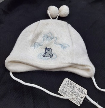 Nowa z metką czapka zimowa niemowlęca 