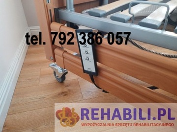 Łóżka rehabilitacyjne: Leszno - wynajem