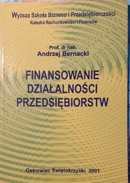 Finansowe działalności przedsiębiorstw