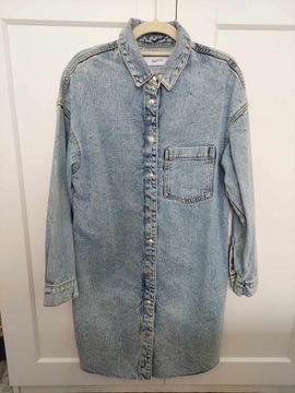 Jeansowa sukienka oversize Reserved 36