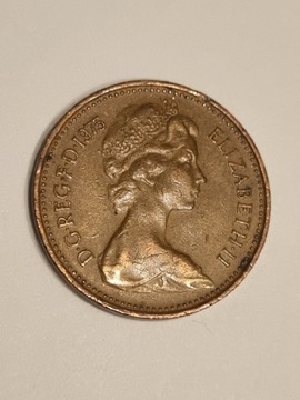 NEW PENNY 1975 ELIZABETH II