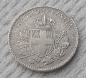 Włochy Wiktor Emanuel III 20 centesimi 1918