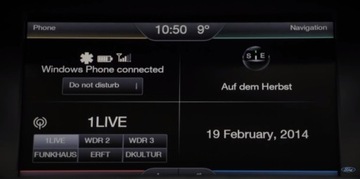 Aktualizacja map Ford Sync 2 2023 Europa