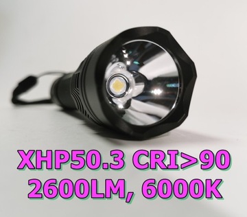 Convoy M1 XHP50.3 CRI>90 2600LM