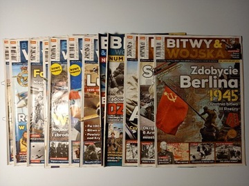 Bitwy & Wojska magazyn 2016-17 12 szt.