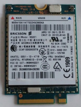 Ericsson N5321gw Modem WWAN