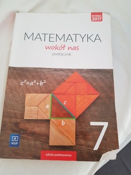 Matematyka podręcznik 7 WSiP