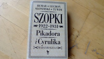 "Szopki  1922-1931 Pikadora i Cyrulika" Hemar,Lec