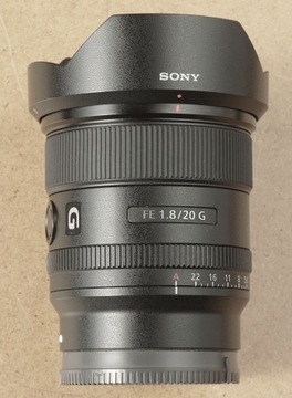 Obiektyw Sony E SEL FE 20mm F1.8 G