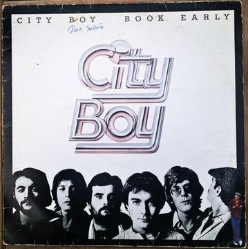 LP City Boy Book Early 1st Scandinavia Press VG