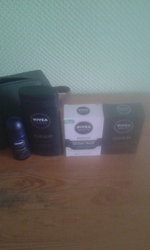 Zestaw 4 kosmetyki NIVEA dla mężczyzn nieużywane