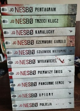 Nesbo - Harry Hole 1-10 - zestaw komplet - pocket