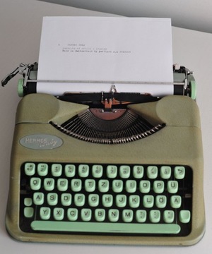 Hermes Baby szwajcarska maszyna do pisania