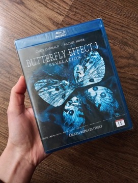 Film blu-ray oryginalny Butterfly Effect 3 Efekt Motyla norweski szwedzki