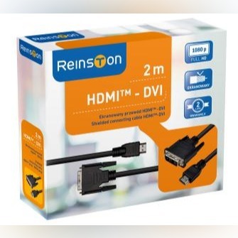 Kabel REINSTON HDMI-DVI - 2m