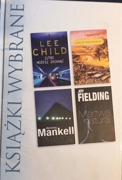 Książki wybrane: Child, Pezzelli, Menkell, Fielding,