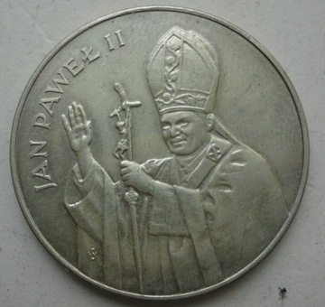 10000 ZŁOTYCH 1987 PAPIEŻ JP II SREBRO