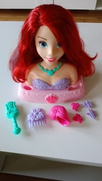 Głowa do stylizacji Ariel Disney