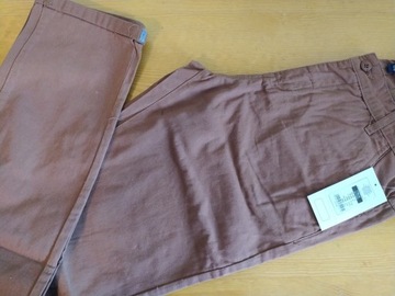 Spodnie, brązowe, chłopiec, r. 176, nowe
