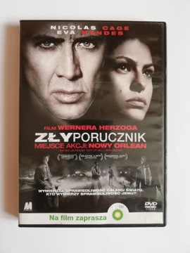 ZŁY PORUCZNIK Werner Herzog Film DVD Nicolas Cage