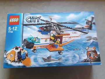Lego 7738 Helikopter Straży Przybrzeżnej