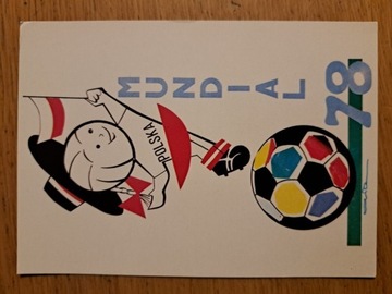 Mundial 78 pocztówka 