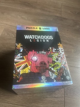 Puzzle motyw WatchDogs Legion 1000 - nowe w folii