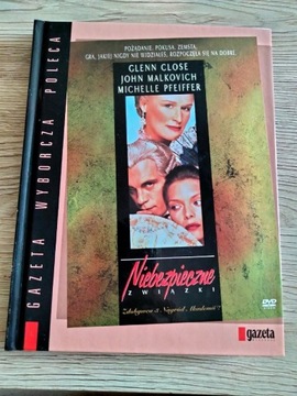 Niebezpieczne związki DVD GLEN CLOSE M. PFEIFFER Gazeta wyborcza 