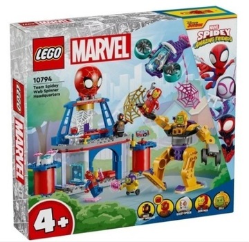 LEGO Marvel Super Heroes - Baza Pajęczej Drużyny spiderman ironman spin