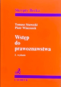 Wstęp do prawoznawstwa Winczorek Stawecki