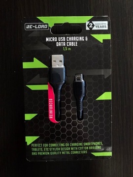 Kabel micro USB | Szybkie ładowanie| 2.1A