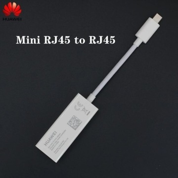 Adapter Huawei mini RJ45 do RJ45 laptopa Matebook